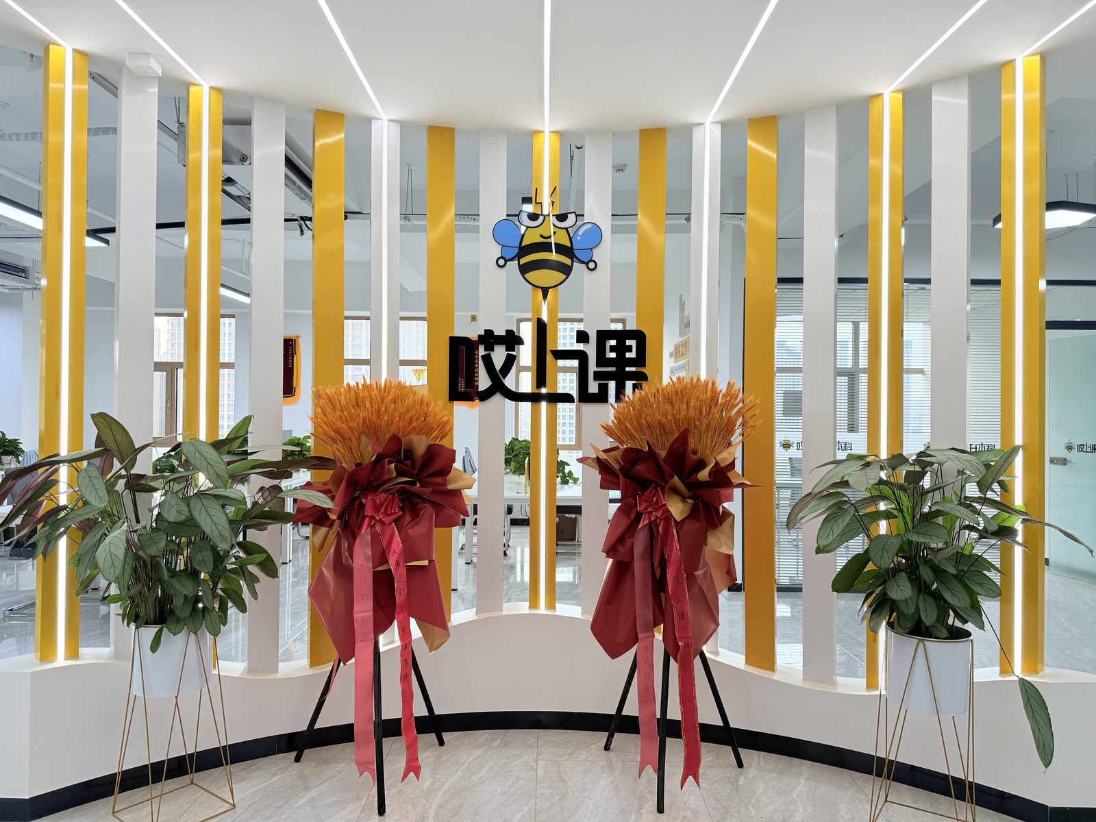 哎上课河北校区前台